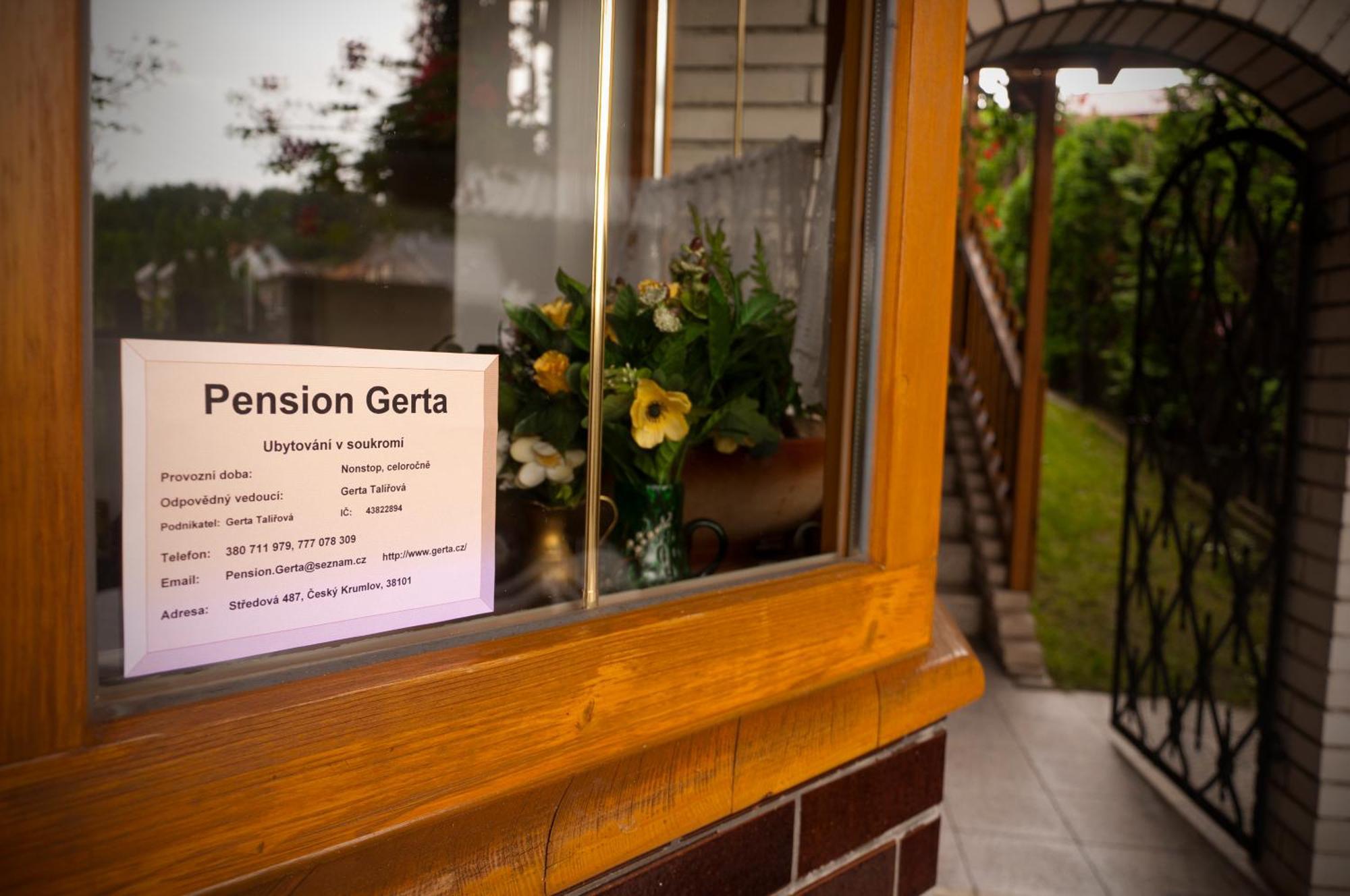 Penzion Gerta Český Krumlov Eksteriør bilde